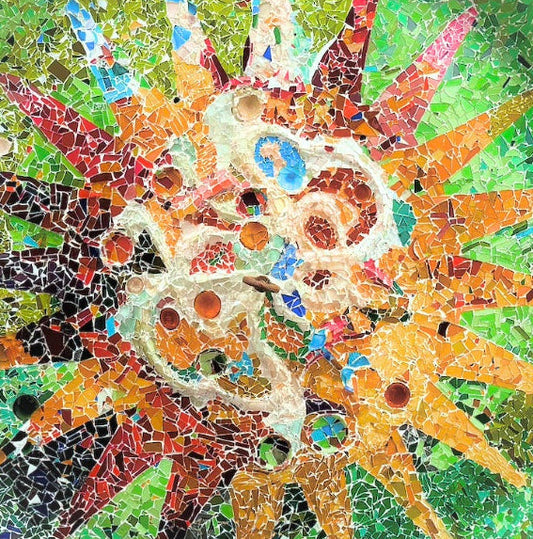 Gaudí Inspired Origami Earrings: Art, Color, and Creativity in Every Fold