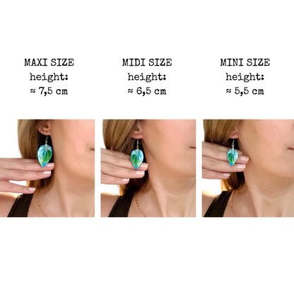 W. Morris, Le Voleur de Fraises (1883) - Boucles d'oreilles Origami