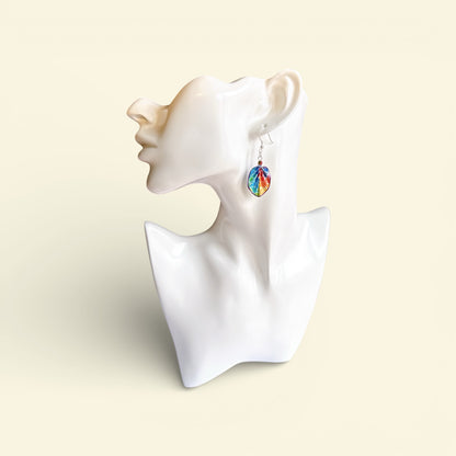 W. Morris, Le Voleur de Fraises (1883) - Boucles d'oreilles Origami