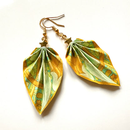 W.Morris St. James (1881) Origami Earrings