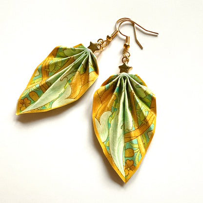 W.Morris St. James (1881) Origami Earrings
