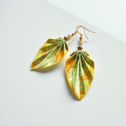 W.Morris St. James (1881) Origami Earrings
